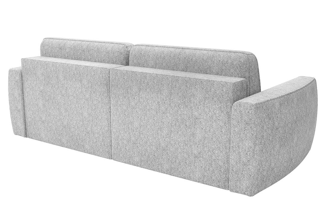 Женева 2S2P / Диван - кровать (еврокнижка) велюр bubble 2 светло-серый